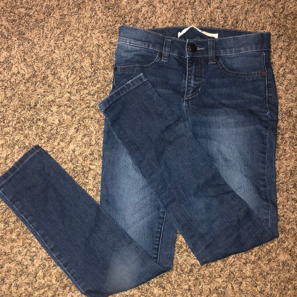 Joes Jeans girls skinny jeggings dark blue